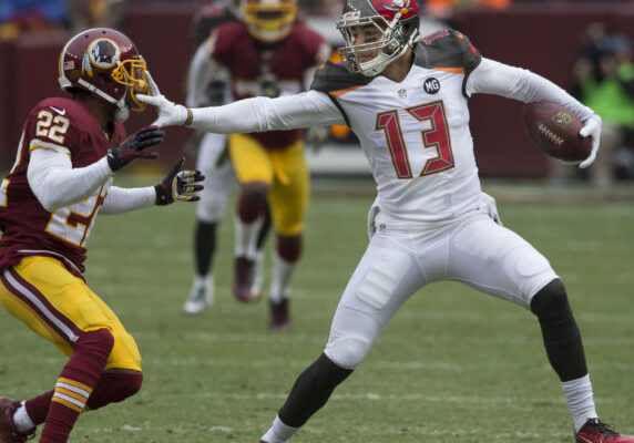 Tracy Porter, Mike Evans Buccaneers at Redskins 11/16/14